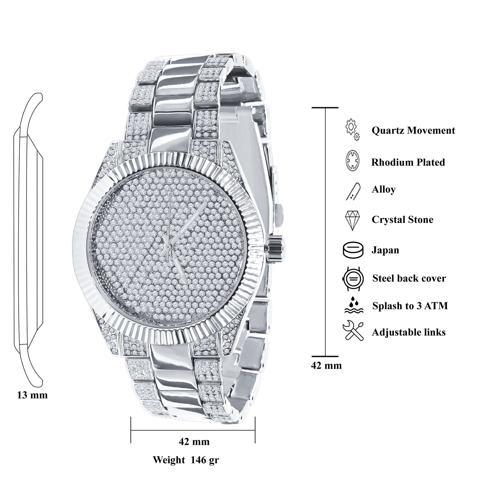 Personified Ultra Bling Watch | 562671 - Iced Lux Watch Shop