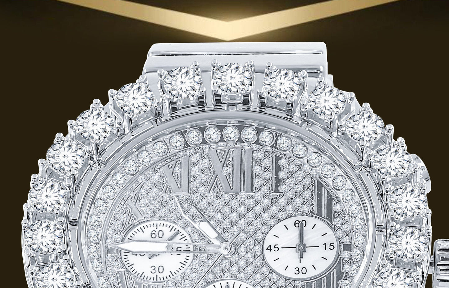 MAGESTERIAL HIP HOP METAL WATCH | 562791 - Iced Lux Watch Shop