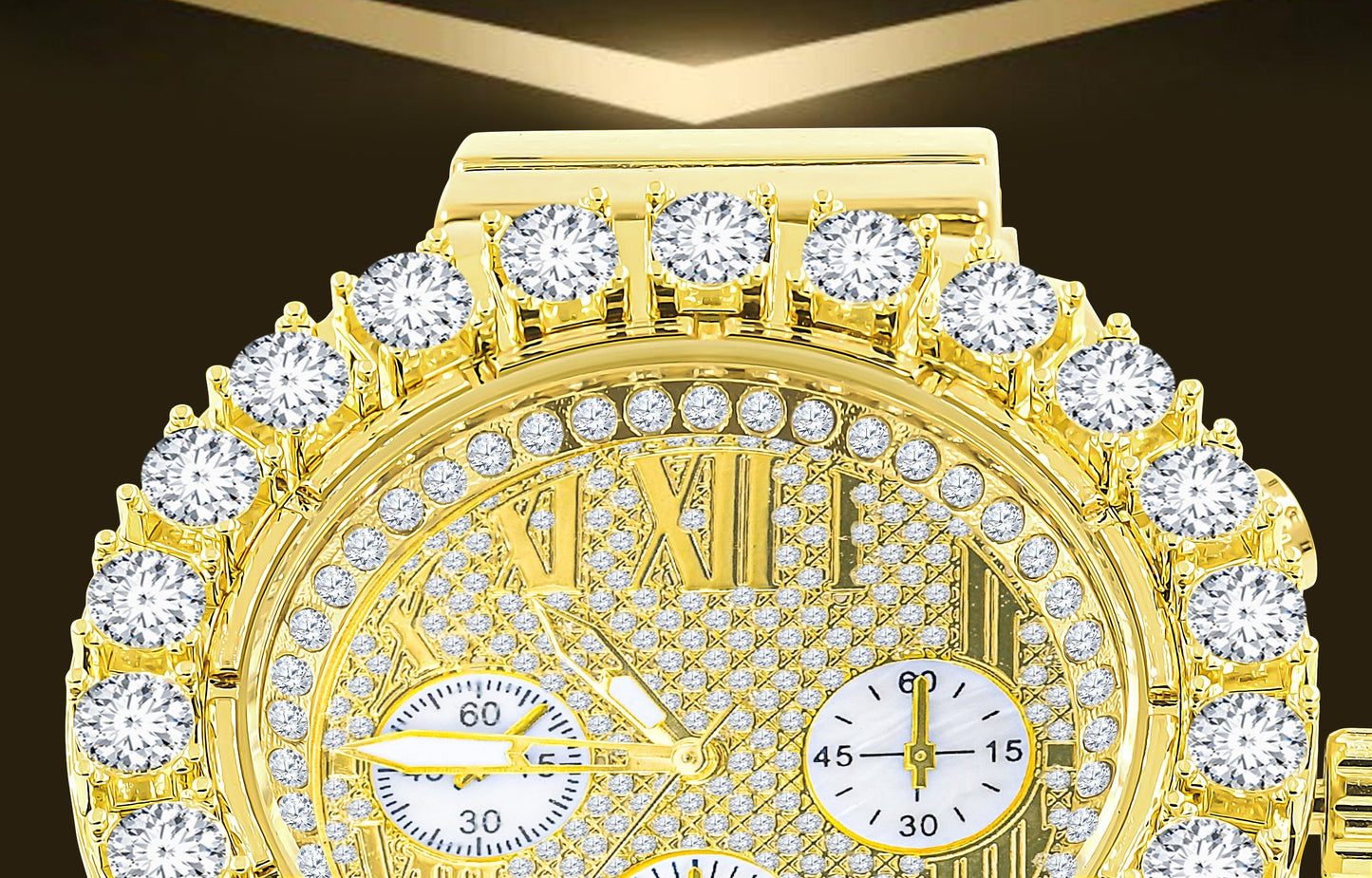 MAGESTERIAL HIP HOP METAL WATCH | 562792 - Iced Lux Watch Shop