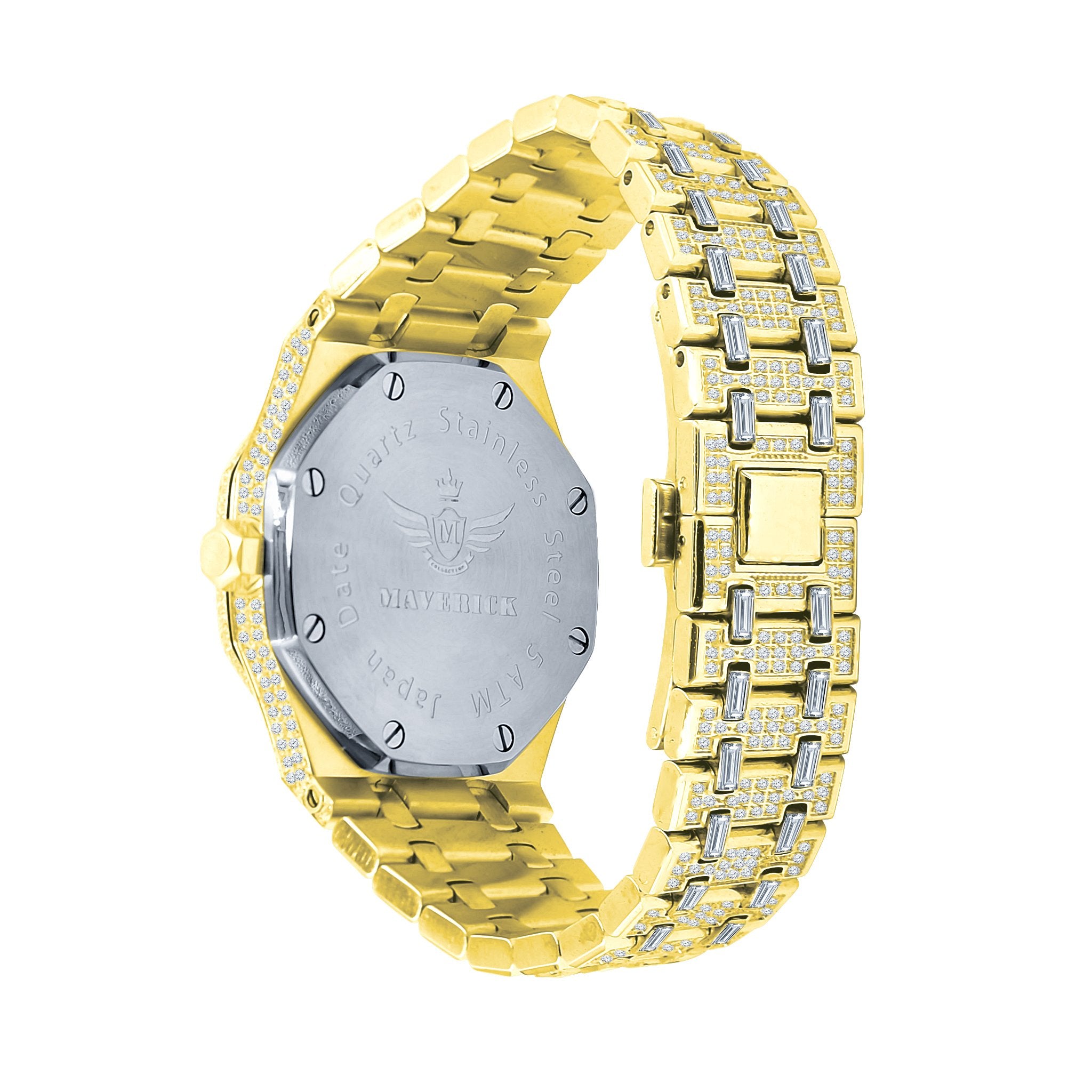 MAVERICK STEEL WATCH | 530462 - Iced Lux Watch Shop