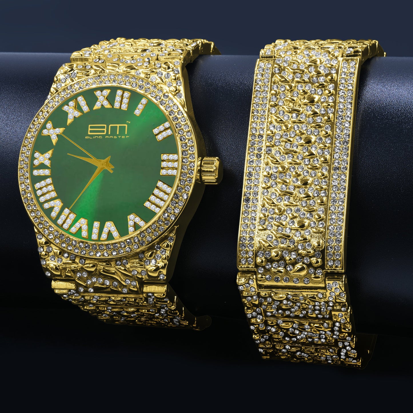 FLAMBOYANT ULTRA BLING WATCH SET | 5302922 - Iced Lux Watch Shop