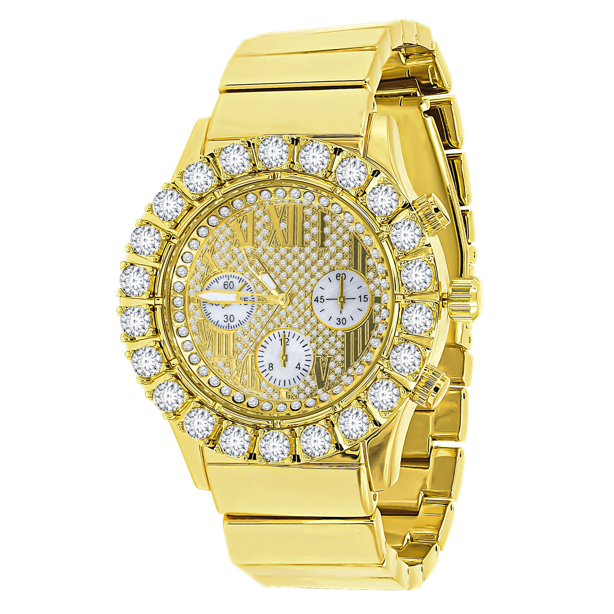 MAGESTERIAL HIP HOP METAL WATCH | 562792 - Iced Lux Watch Shop