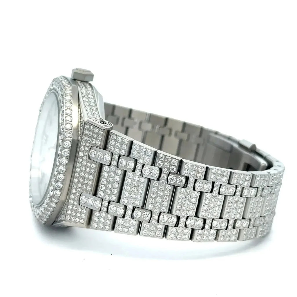 Syrenth™ 40mm Moissanite Iced Out Watch – Bold Luxury Meets Precision - Iced Lux Watch Shop