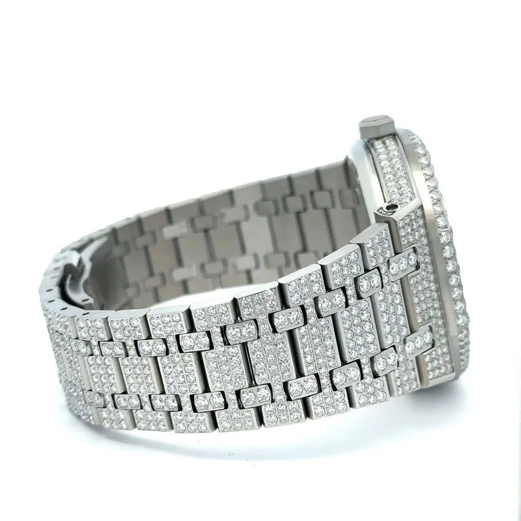 Syrenth™ 40mm Moissanite Iced Out Watch – Bold Luxury Meets Precision - Iced Lux Watch Shop