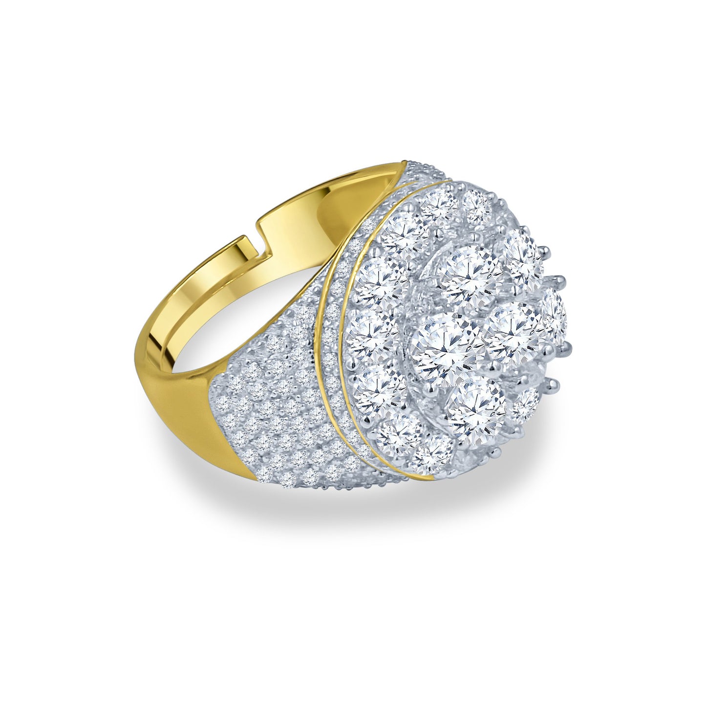 ANGELIC 925 SILVER RING |9211402 - Iced Lux Watch Shop