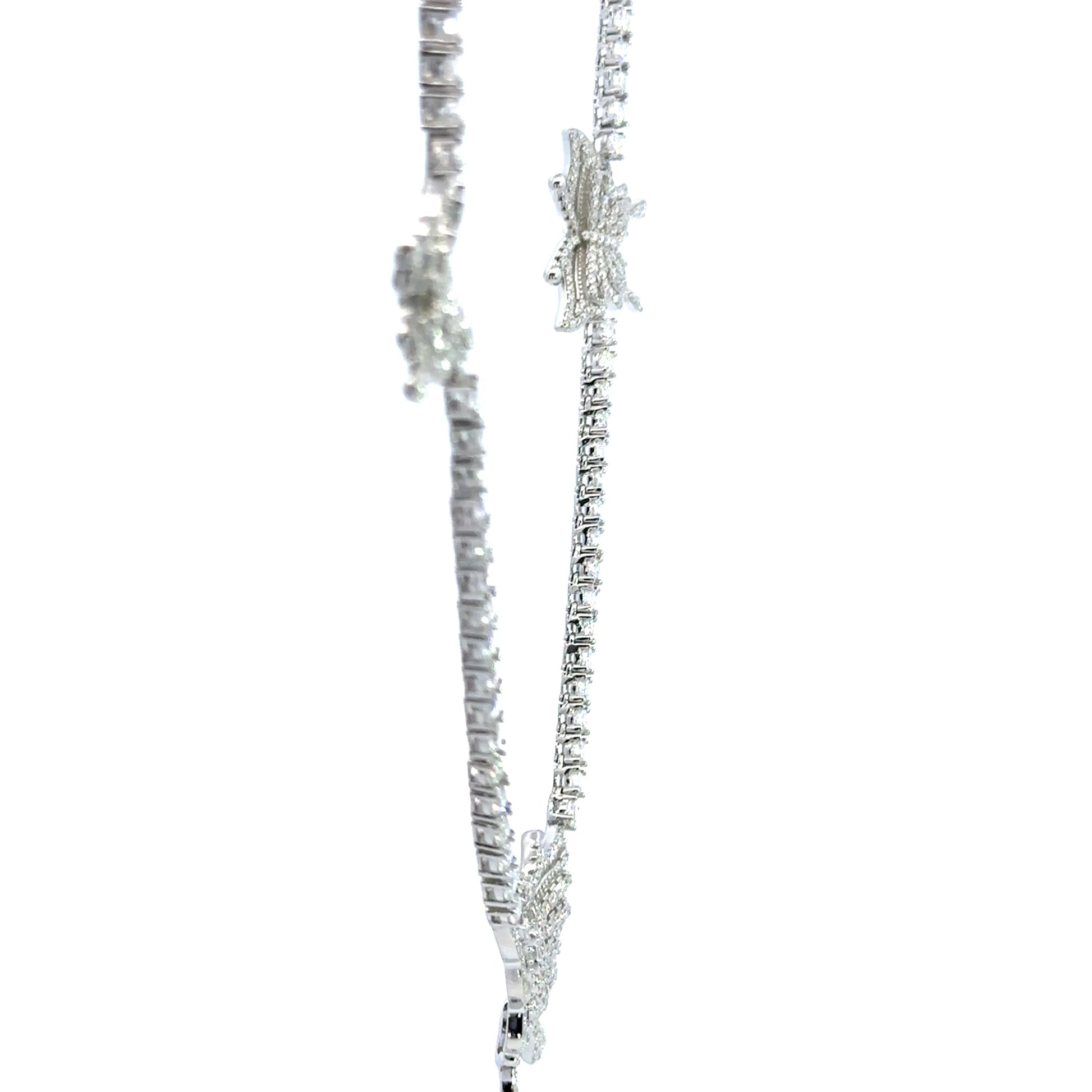 3MM Moissanite Iced Out Chain – Luxury Rhodium Necklace | Iced Lux - Iced Lux Watch Shop